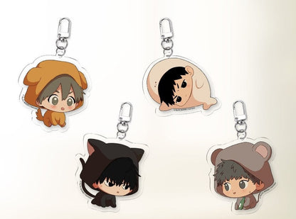 [in stock][collaboration cafe] The Shape of Your Love × The Shape of Sympathy : SD Acrylic Keyring