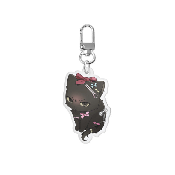 [pre-order] Kitty Therapy : Acrylic Keyring