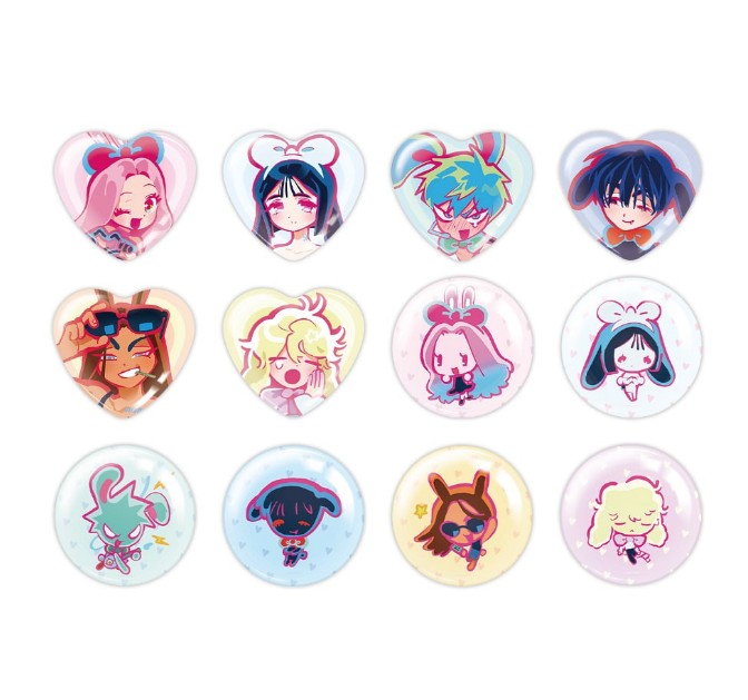 Alien Stage : Rabbit Random Pinbutton – nemo it store