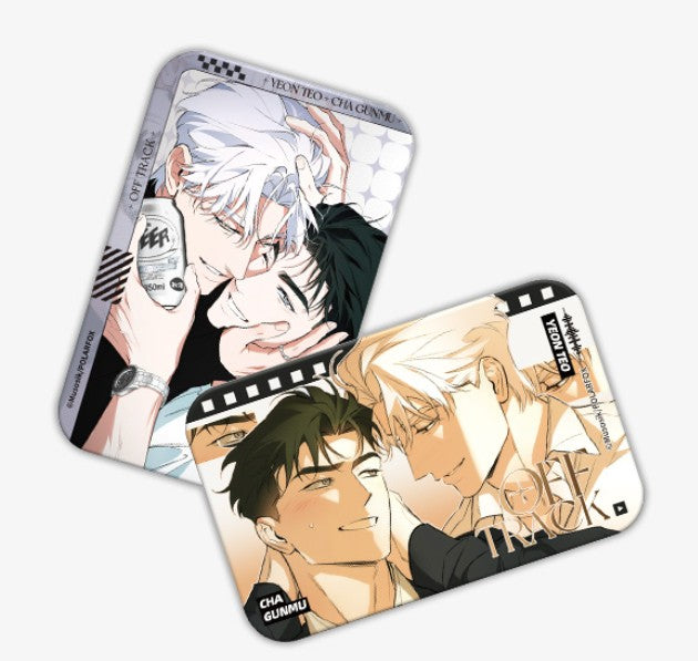 [pre-order] OFF TRACK : Square Can Badge A/B VER.