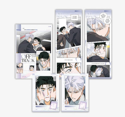 [pre-order] OFF TRACK : Bookmark & Polaroid VER.1 SET