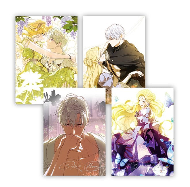 [pre-order][collaboration cafe] How to Win My Husband Over : Illustration art board set(4p)