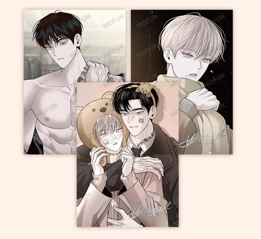 [Mofun Cafe] Author Wageul : [Take Me In]  Illustration Artboards Set(3p)