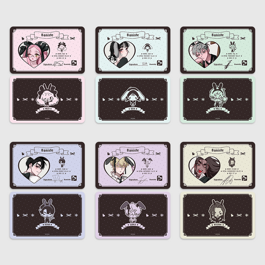 [pre-order][Aniplus Cafe] Alien Stage : Random PVC Profile Card