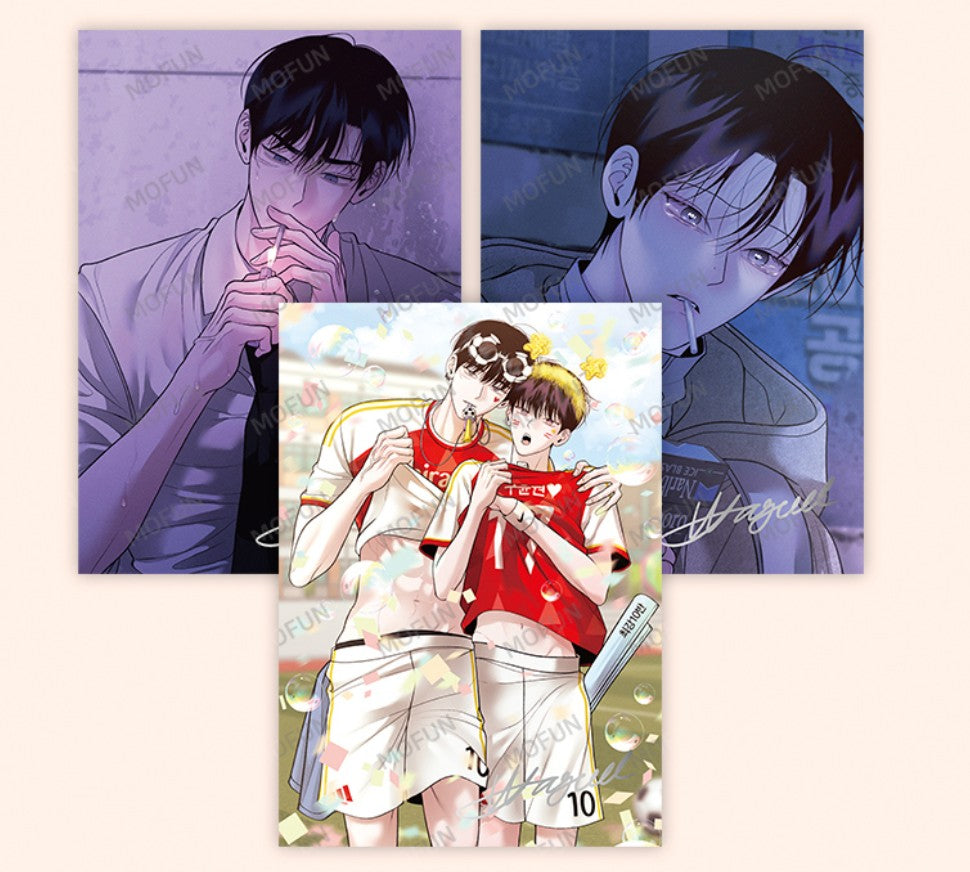 [Mofun Cafe] Author Wageul : [Save the Dae]  Illustration Artboards Set(3p)