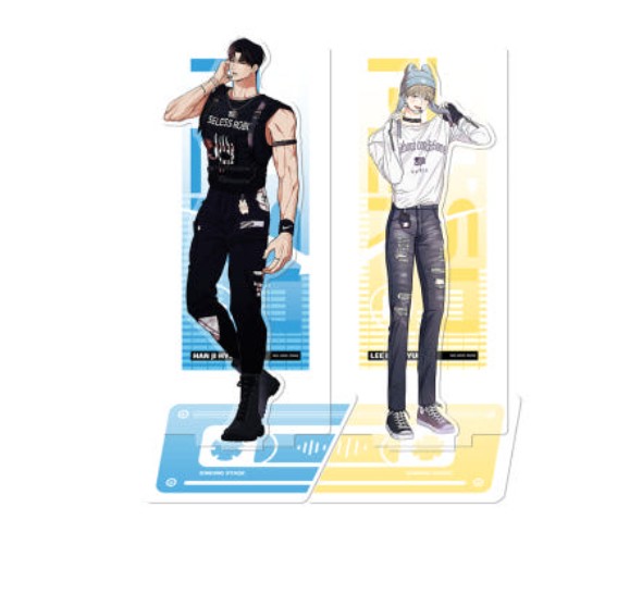 [pre-order] No Love Zone × Gig of the Day : IDOL Acrylic Stand Set