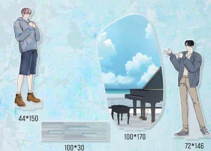 [collaboration cafe] Arpeggio on the Surface of the Sea : Acrylic Stand