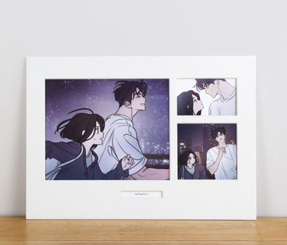 [Pre-order] Webtoon Friends Originals : Cut Poster : Falling For It