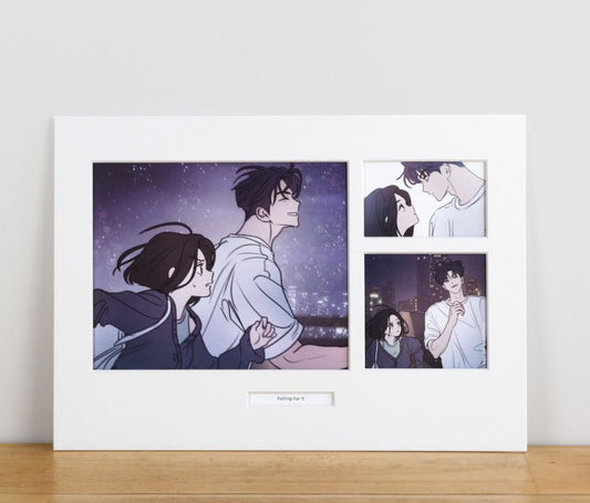 [Pre-order] Webtoon Friends Originals : Cut Poster : Falling For It