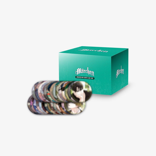 [BOMTOON POP-UP][10th Anni. Home Party][Märchen] Theme Can Badge Complete Set