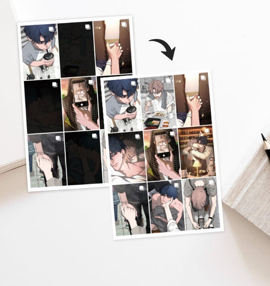 [Be On Cafe] Sketch(off the record) : Temperature-Sensitive Postcard