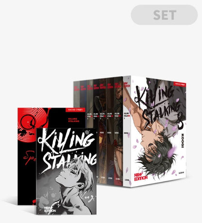 [pre-order] Killing Stalking : Comic Book New Edition vol.1 - vol.8 set(Korean ver.)