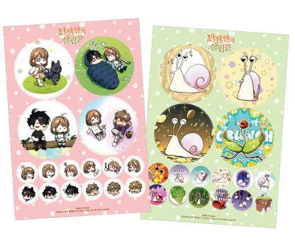 The Housekeeper of the Dungeon : 2 Stickers