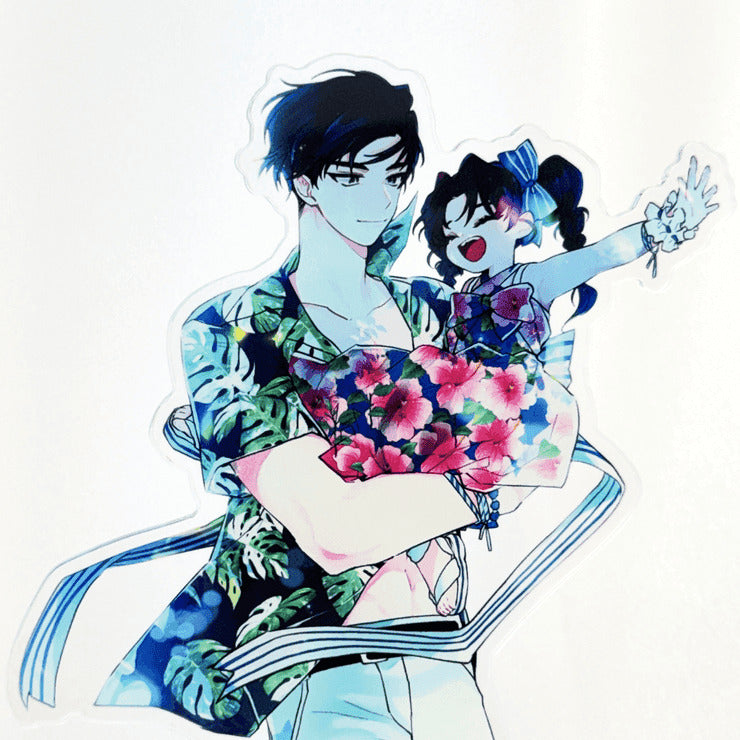 [pre-order] The Male Lead's Little Lion Daughter : Acrylic Stand - Family