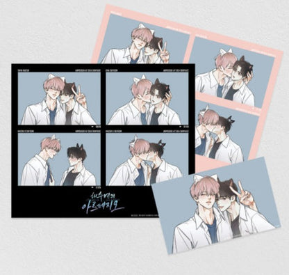 Arpeggio on the Surface of the Sea : 4 cut photo