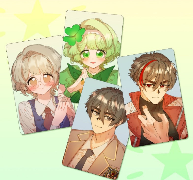 Can Unpopular Magical Girls Also Date? : 4 Photo Cards