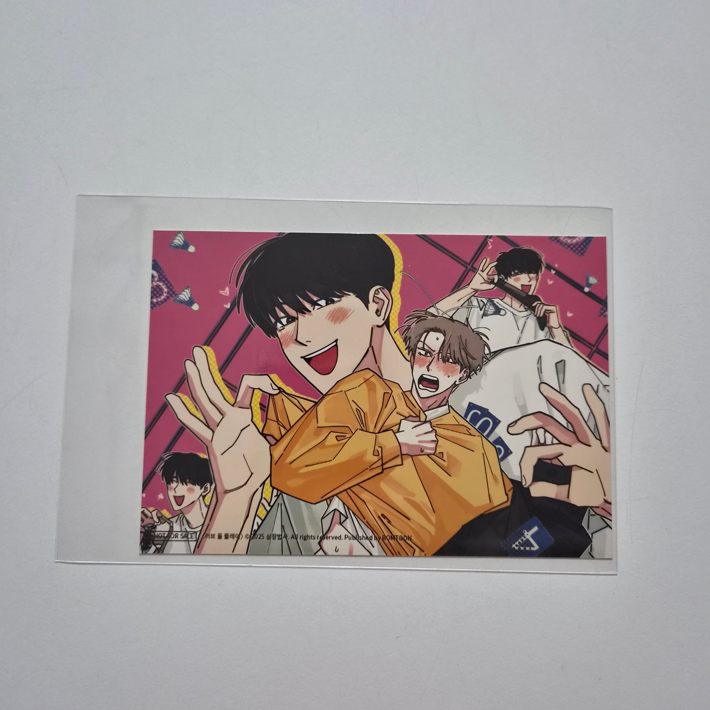 [NEMO MARKET][Bomtoon 10th anni. Home Party] Courtside Courtship : Printed Photo