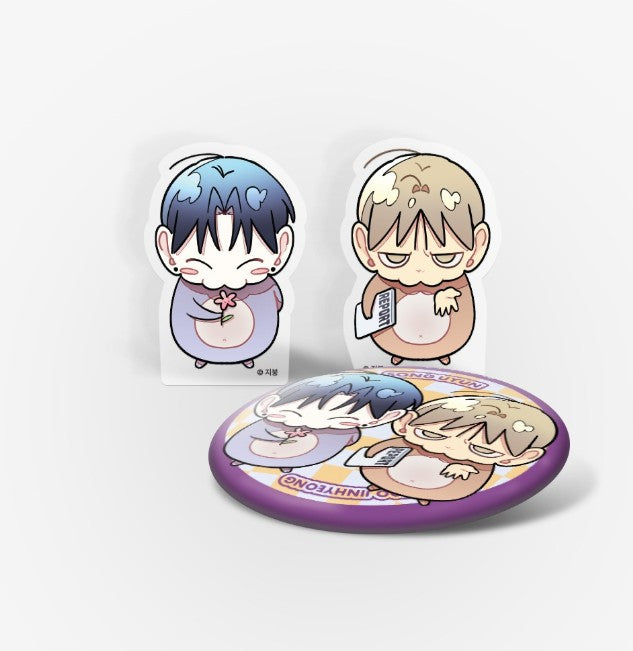 [MINI TOWN] One-Room TA : Acrylic Block, Can Badge