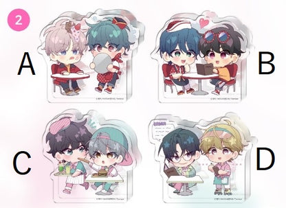 [collaboration cafe] Robber X Lover, Merry Marbling : Mini Acrylic