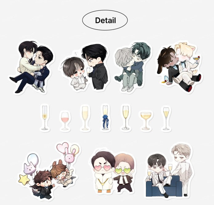 [POP THE BEYOND] Removable Sticker Package