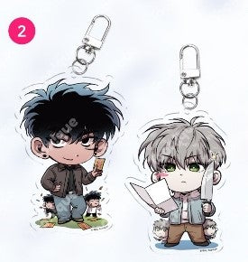 [collaboration cafe] Kill me if you want to live(Kill Me if You Can) : SD Acrylic Keyring