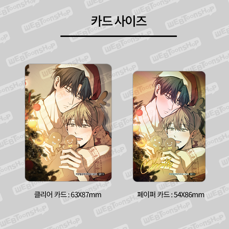 [pre-order] Webtoon Holiday Photocard Special Limited SET