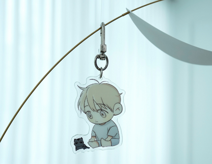 [only 2 available][collaboration cafe] Dangerous Convenience Store : Acrylic Keyring