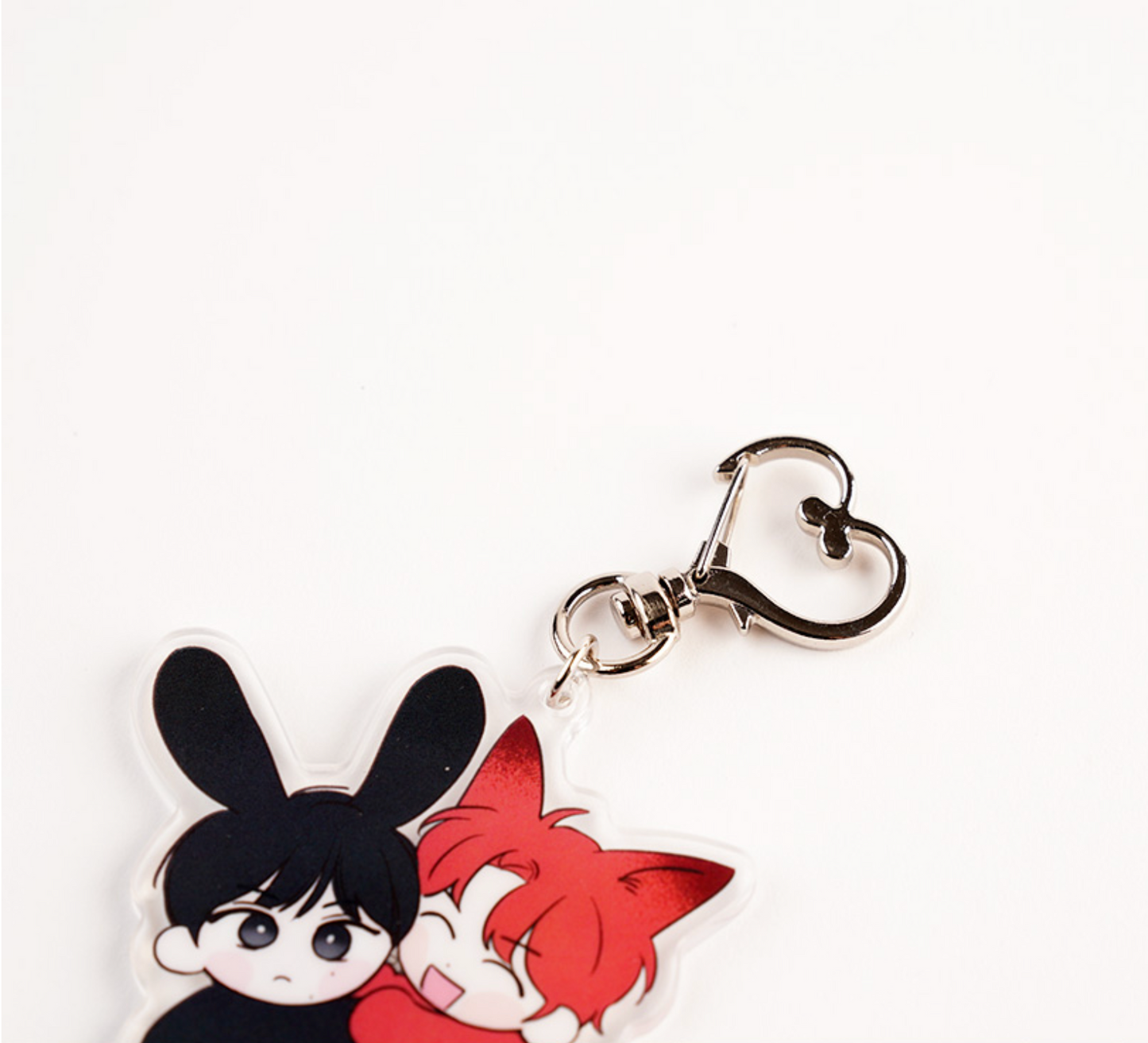Author White eared Acrylic Keychains : It’s Just a Dream. Right?!, From points of three(三つの点)