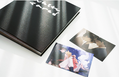 Author White Eared Collecting Binder + Postcards Set