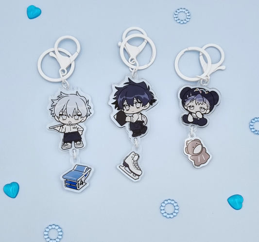 Surge towards you : acrylic keyring