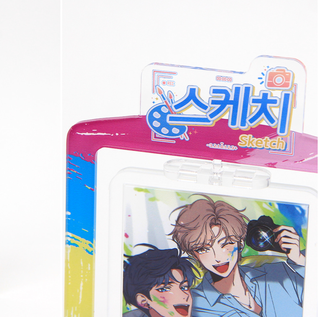 'Sketch' : Photocard holder acrylic stand