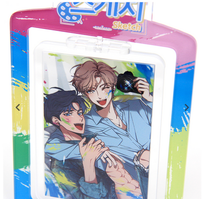 'Sketch' : Photocard holder acrylic stand