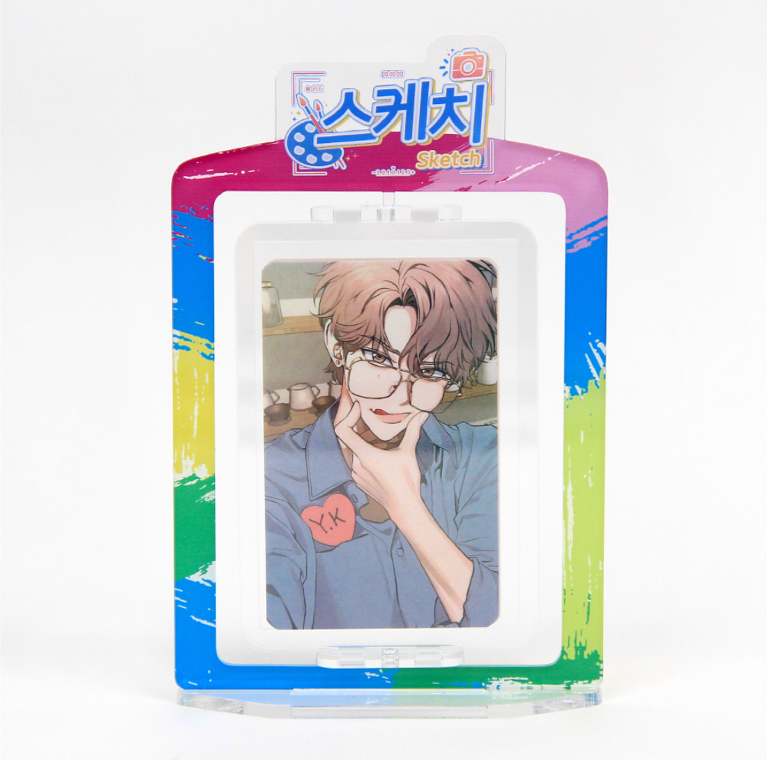 'Sketch' : Photocard holder acrylic stand