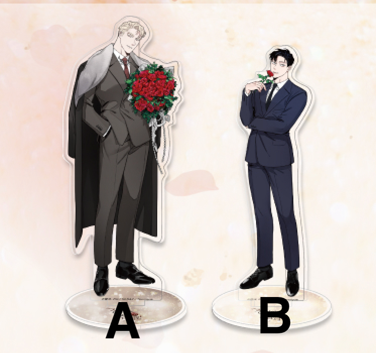 [in stock] Roses and Champagne : Acrylic Stand