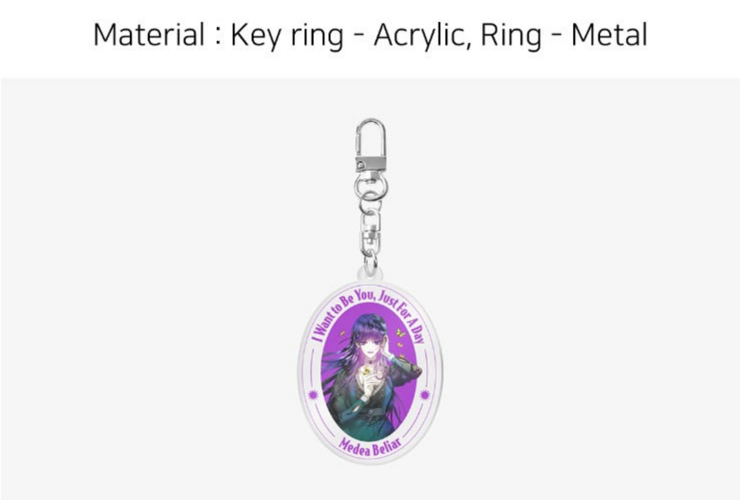 Your Throne : Keyring : Medea, Psyche