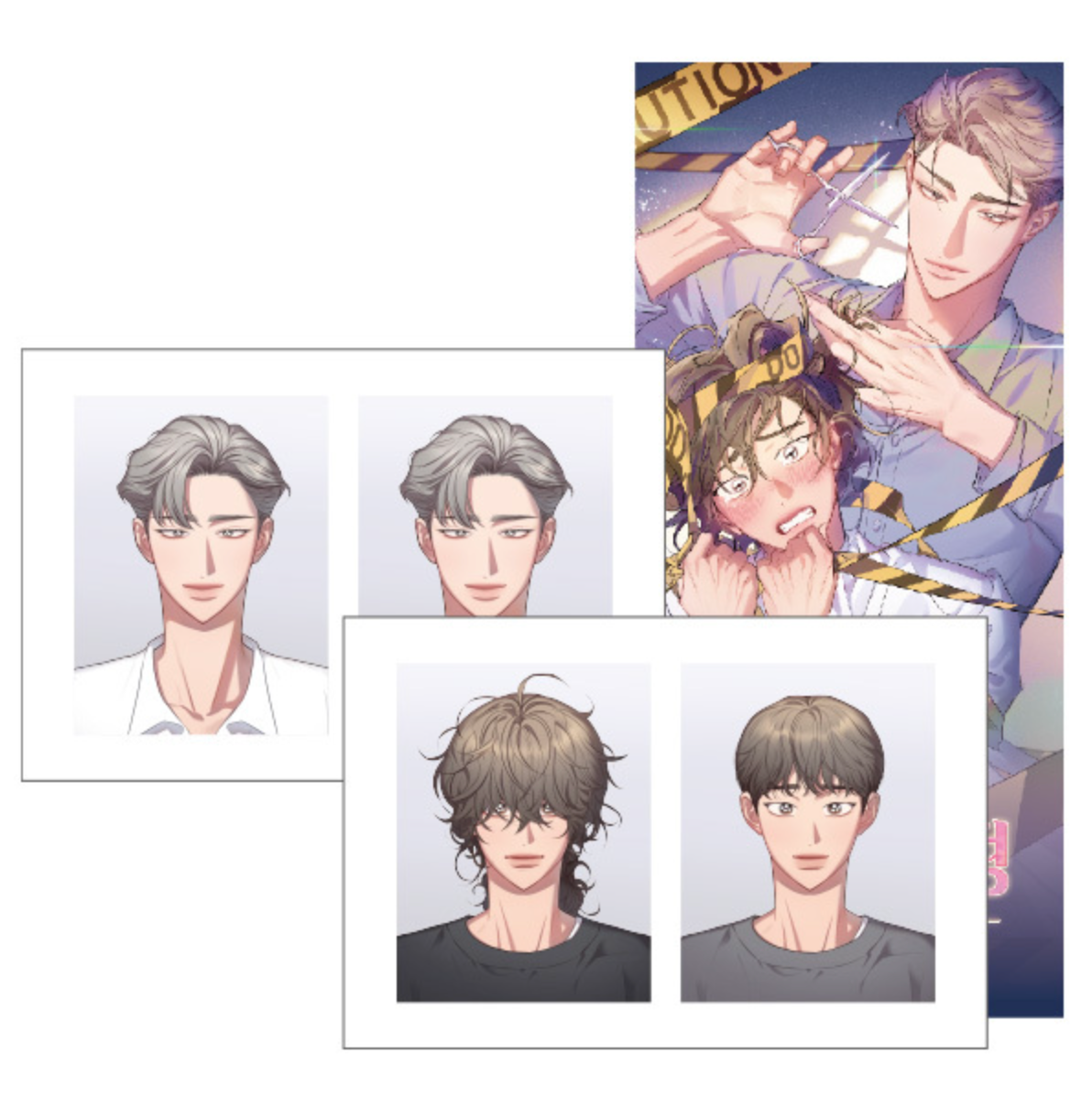 Hair Raising Desires : ID Photo set