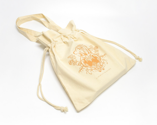 The Reason Why Raeliana Ended up at the Duke's Mansion : Cotton String Pouch, tote bag