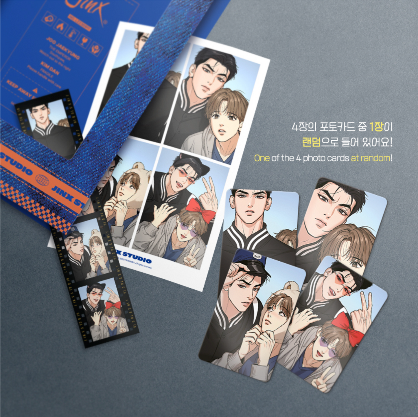 [re-stock]MinGwa POP-UP Store : Jinx 4 cut package