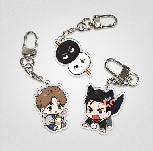 [Ready to Ship] MinGwa POP-UP Store : Jinx Collection keyring