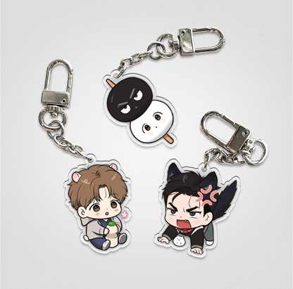 [re-stock]MinGwa POP-UP Store : Jinx Collection keyring