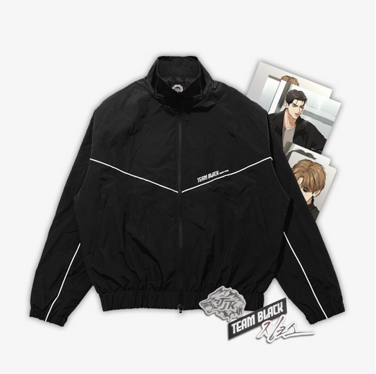 [out of stock][only one] MinGwa POP-UP Store : Jinx windbreaker TEAM BLACK Size 2,Brand New(opened)