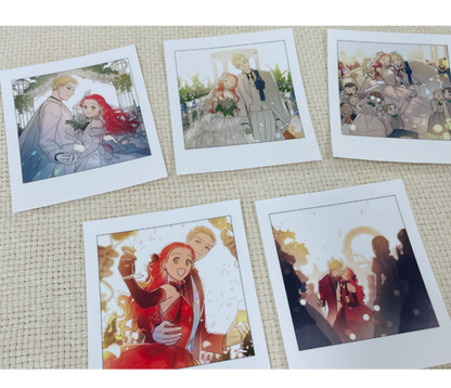 [out of stock]The First Night With the Duke : Polaroid Set