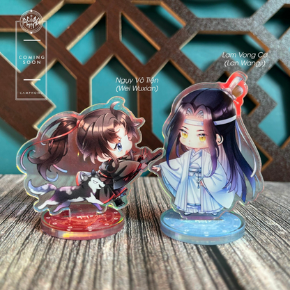 MDZS Mo Dao Zu Shi : Chibi Bitrhday Standee & Badge Set