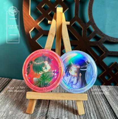 MDZS Mo Dao Zu Shi : Chibi Bitrhday Standee & Badge Set