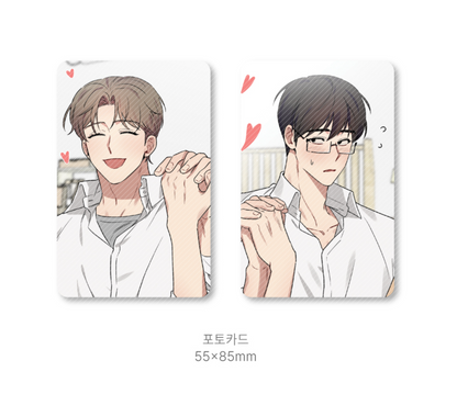 [Collaboration cafe] Tell Me You Love Me × Lucky in Love : Half cut sticker set