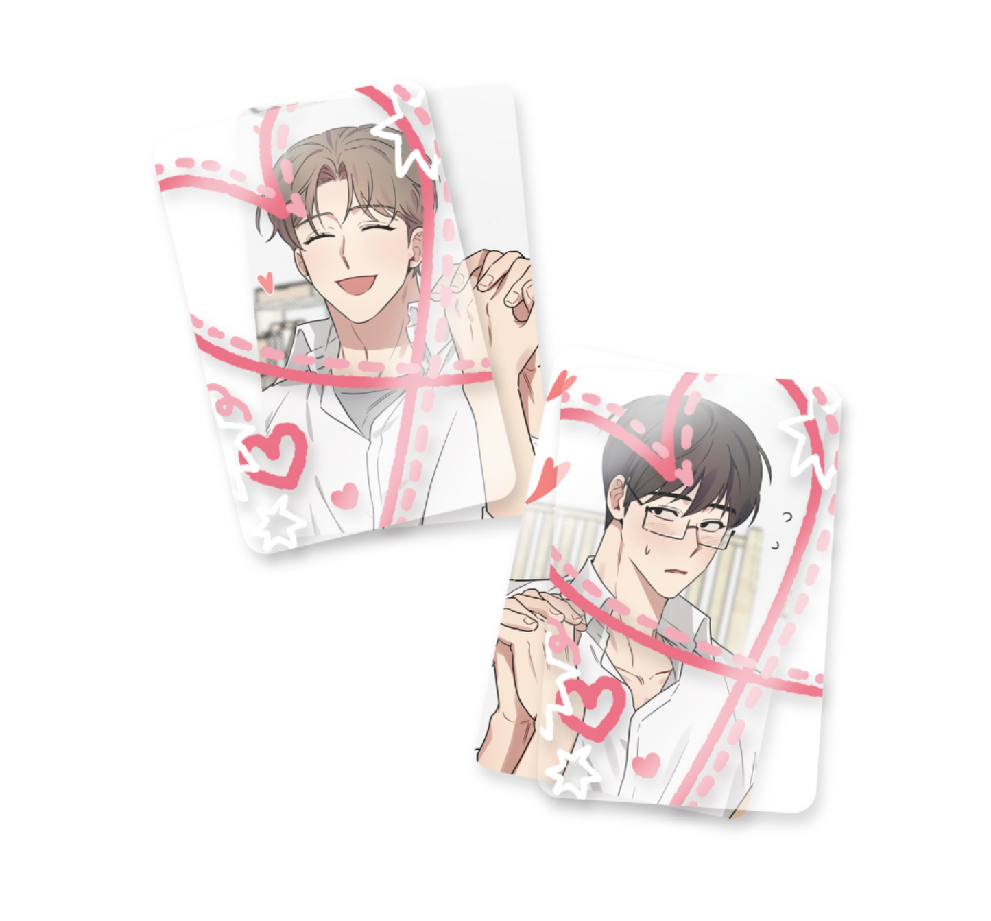 [Collaboration cafe] Tell Me You Love Me × Lucky in Love : Half cut sticker set