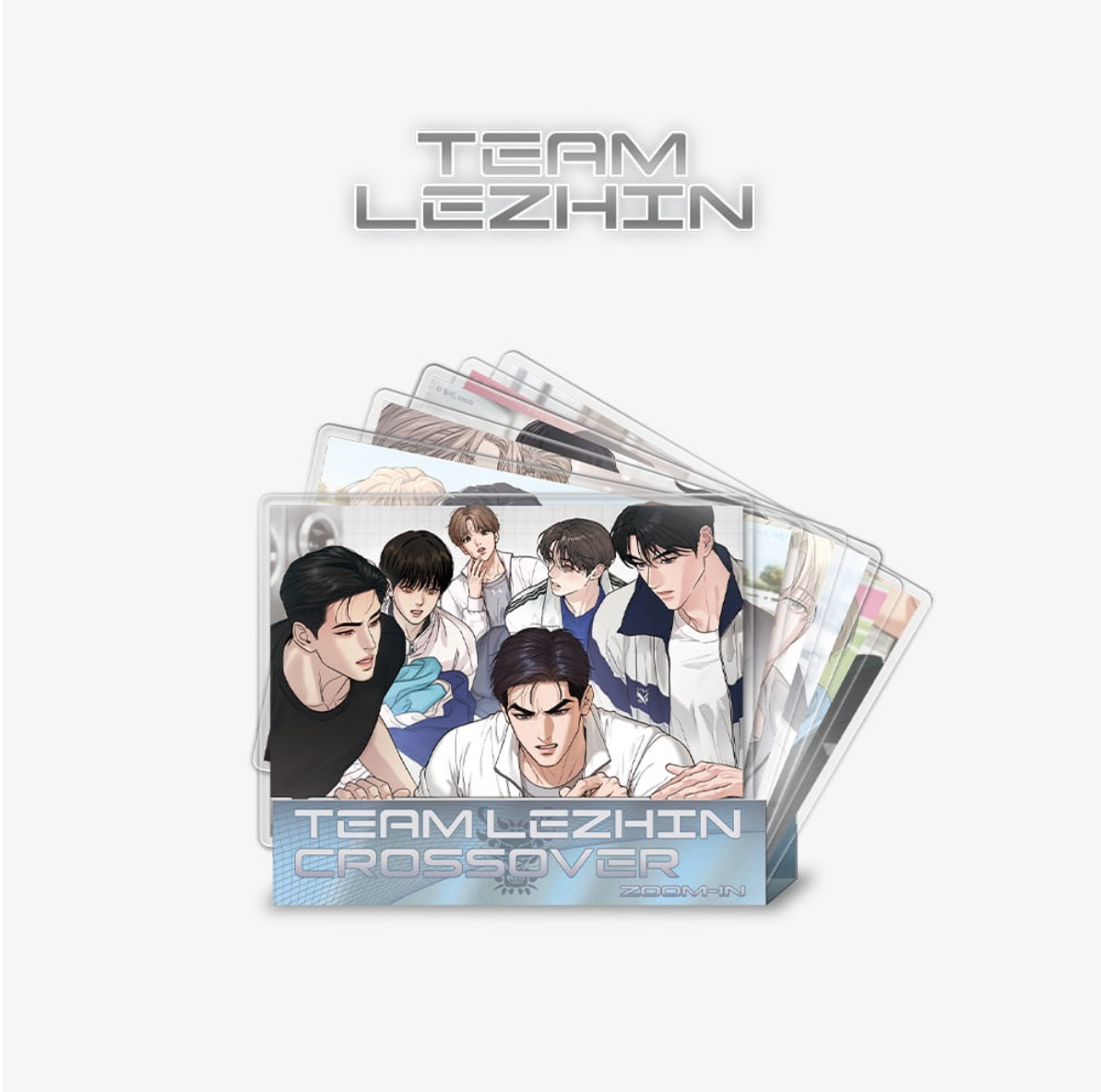 [out of stock][POP-UP STORE] TEAM LEZHIN : Crossover 6 Acrylic Cards