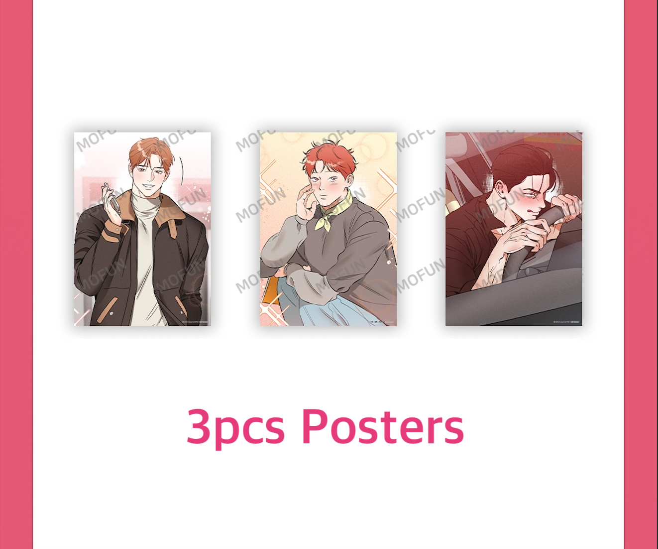 [pre-order][collaboration cafe] Hook Line and Sinker : Merchandise Full set with Full Freebies