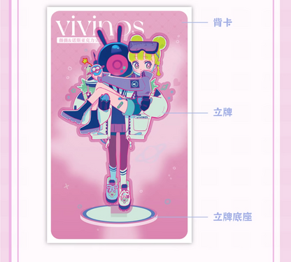 VIVINOS "Candy Hearts" & "TRIGGER POP" series : Acrylic Stand