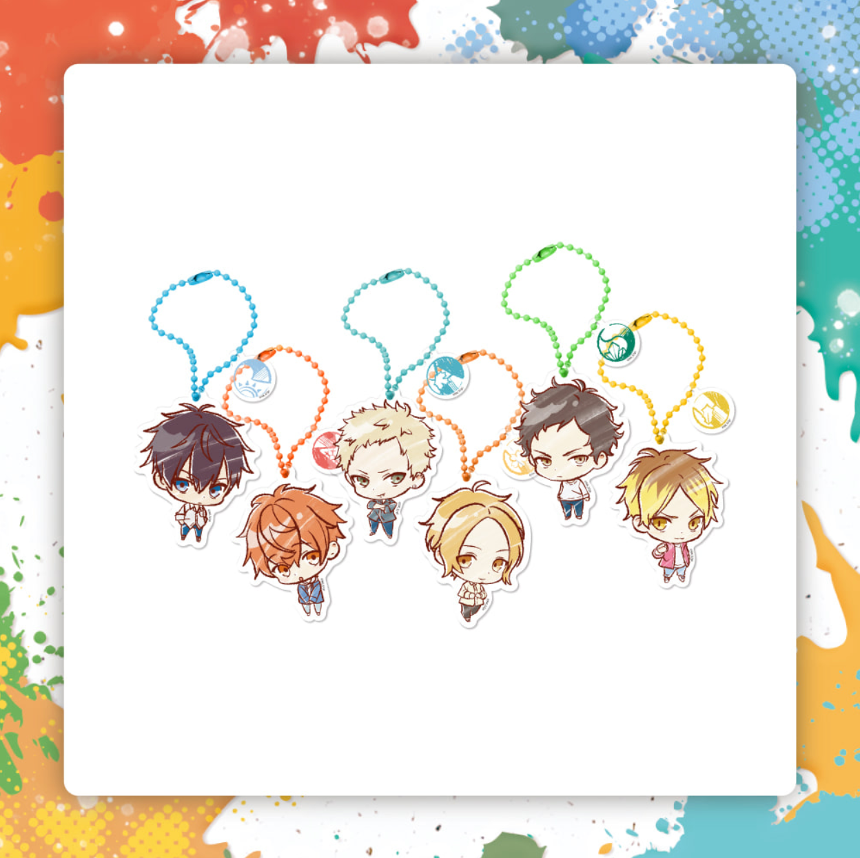 [closed][collaboration cafe] Given : Acrylic Keyring